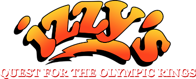 Izzy's Quest for the Olympic Rings logo for Sega Genesis